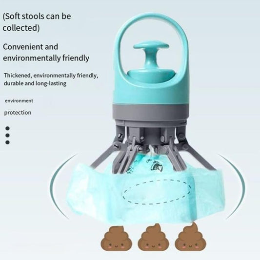 Portable Touchless Dog Poop Scooper