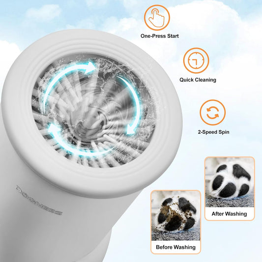 Automatic Paw Cleaner For Small to Medium Dogs
